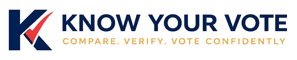 Know Your Vote — Compare. Verify. Vote Confidently
